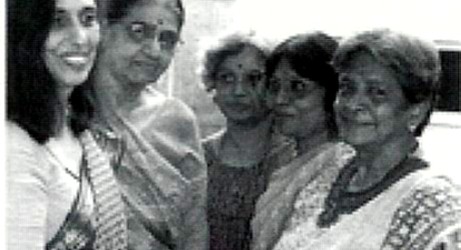 C.S. Lakshmi e Drª.Shoba Venkatesh Ghosh – indianas e administradoras da Organização SPARROW – Arquivos de Imagem e Som sobre as Mulheres.