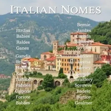 Nomes italianos: Lista com 100 nomes mais bonitos