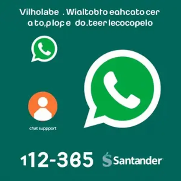 WhatsApp Santander: Telefone, 0800, chat e ouvidoria