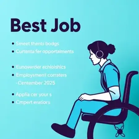 10 Melhores vagas de emprego para pessoas com deficiência em 2025