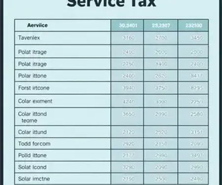 Imposto prestação de serviço simples: tabela atualizada