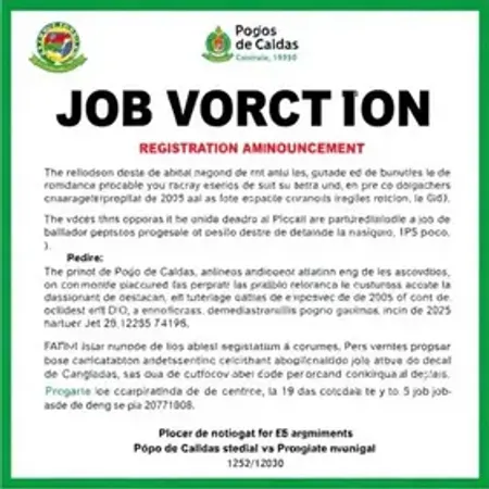 Concurso Prefeitura de Poços de Caldas 2025: Edital, Inscrições e Vagas