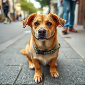 Caramelo que vivia nas ruas de Fortaleza é adotado e se muda para a Suíça